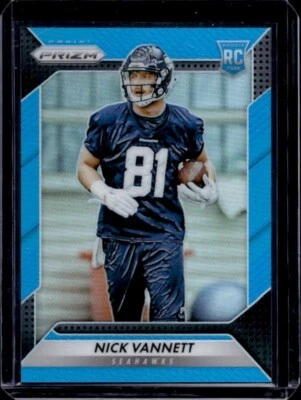 Panini Prizm Nik Vannett #236 2016 azul claro Prizm/199 Seattle Seahawks Foto 1 de 2