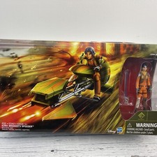 Star Wars Hasbro Disney Rebels Ezra Bridger’s Speeder Damaged Packaging