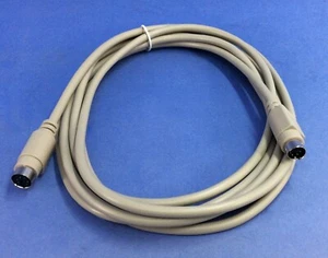 QSR Extension Cable PS2 DIN6PIN Male to Male 15' for KP-7500 Bump Bar - Picture 1 of 3