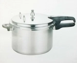 COSTWAY 6-Quart Aluminum Pressure Cooker Canner KC39412 - Picture 1 of 3