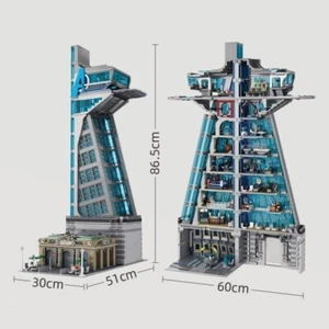 MOC 55120 Avengers Tower Hero Tower Building Blocks Set Avengers Tower bricks - Picture 1 of 5
