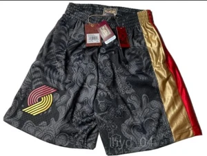 MITCHELL & NESS PORTLAND TRAIL BLAZERS $125 RETAIL SHORTS CNY NWT NBA Medium - Picture 1 of 7