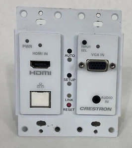 Crestron HD-TX-201-C-2G-E-W-T DM Lite Transmitter 2x1 Auto-Switcher HDMI VGA - Bild 1 von 7