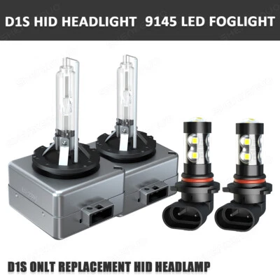 Faro delantero LED haz alto/bajo bombilla antiniebla cantidad 4 para Cadillac XLR 2004-2008 Foto 1 de 4