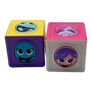 Fisher Price Roller Blocks Faces lot of 2 Replacement - Picture 1 of 5