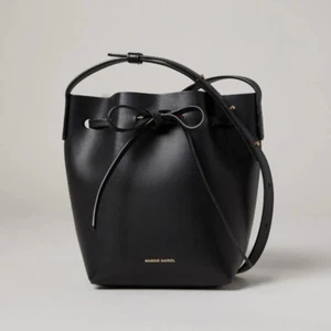 Mansur Gavriel Black mini Bucket Bag - Picture 1 of 8