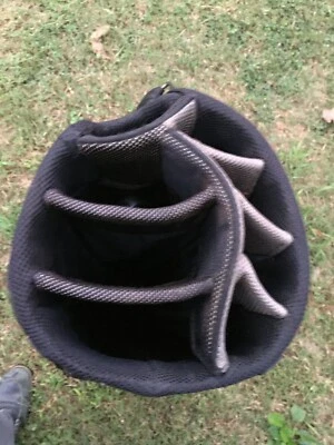 Callaway Cart Golf Bag 8 Way Divider Black/Grey NO RAIN COVER AND STAND - Image 1 of 4