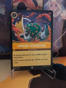 Disney Lorcana: Floodborn - Painting The Roses Red- #30/204 Common - NON Foil - Picture 1 of 1