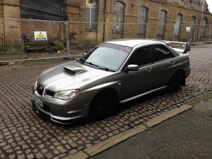 2007 SUBARU IMPREZA RX GREY-VERY RARE STEEL GREY.LOW MILES-FSH-MINT.HAWKEYE.. - Picture 1 of 12