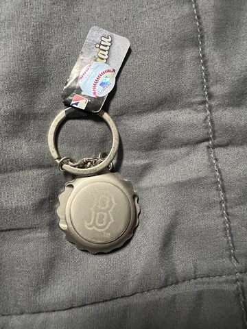 Boston Red Sox Bottle Opener Keychain Key Chain MLB Baseball Cover