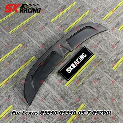 Alerón trasero forjado carbono/negro brillante para Lexus GS350 GS-F GS200t Foto 1 de 4