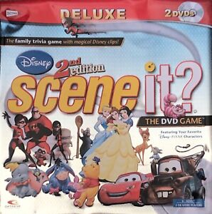 Disney Scene It 2nd Edition Deluxe Tin DVD Trivia Game Replacement Pieces Parts