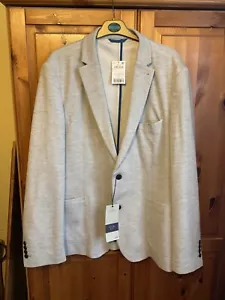 Next Tailoring Men’s Light Grey Slim Fit Blazer 46 R. BNWT - Picture 1 of 6