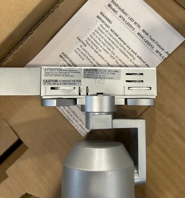 WAC Lighting WTK-LED512F-927-PT 12W LED Paloma Track Head for 120V W Track, - Image 1 of 4