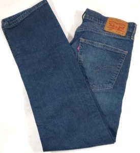 LEVIS 505-Mens Jeans-32x32, Straight Leg-Classic Denim - Picture 1 of 8
