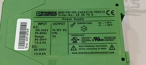 PHOENIX CONTACT MINI-PS-00-240AC/10-15DC/2 Netzteil | MADE IN POLAND - Bild 1 von 7