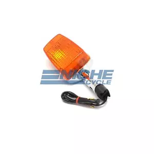 Honda CB750 GL500 GL650 Gold Wing Turn Signal 33400-425-673 12 Volt Chrome Amber - Picture 1 of 7