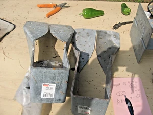 SPAREN SIE 370 $ ZWEI Simpson starke Krawatte - Fachwerkträger Aufhänger, THGQ2-SDS3 - Bild 1 von 3
