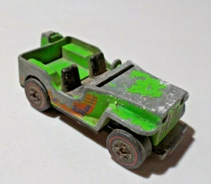 Hot Wheels Redline Jeep Grass Hopper HK Vintage Diecast 9857 - Picture 1 of 11