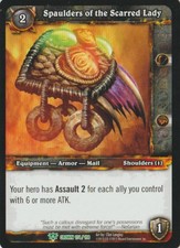Wow tcg-spaulders of the scarred lady – equip/crown heavens eng