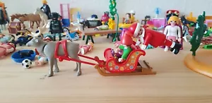 Playmobil Konvolut XXL Weihnachtsmann, Auto, Ritter, Pferde, Postbote uvm. TOP - Bild 1 von 11