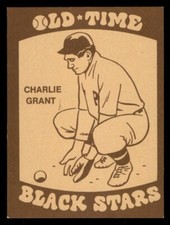 1974 Laughlin Old Time Black Stars Baseball #23 Charlie Grant NM *d2