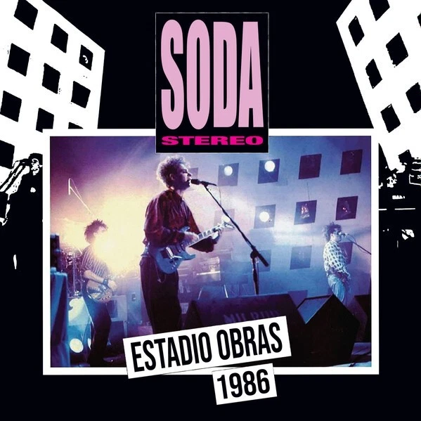 Soda Stereo – Estadio Obras 1986 - Clear White LP - Image 1 of 2