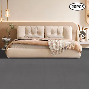 20 Pcs Self-adhesive Square Carpet Floor Carpet Adsorption Type Carpet 50*50cm - Picture 1 of 22