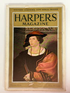 Harpers Zeitschrift Februar 1924 Nr. 885 - Bild 1 von 5