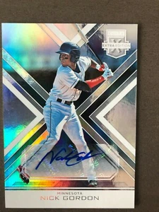 Minnesota Twins NICK GORDON autographed Panini Elite Extra - Certified - Picture 1 of 1