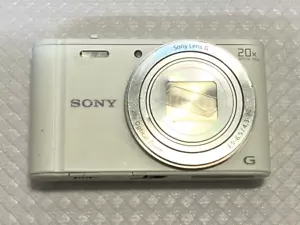 Sony Cyber-shot DSC-WX350 18.2MP Compact Digital Camera White Japanese For parts - Picture 1 of 10