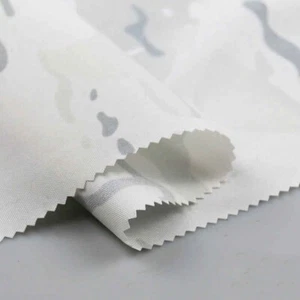 1.5M Width 1M Length 500D Nylon Snow Camo Cloth for DIY Tactical Clothes - Picture 1 of 7