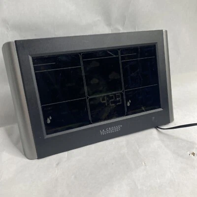 LA Crosse Technology C85845V4 Wireless Color Weather Station, Black + Charger - Image 1 of 4