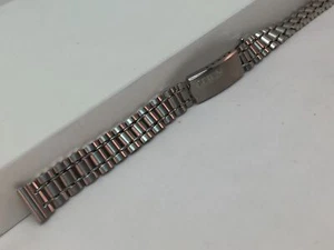 Seiko Original Watchband/Bracelet Ladies Unknown Model. 11mm Stainless Steel. - Picture 1 of 4
