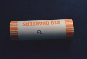 2004-P Florida US State Quarters BU Original Wrapped Roll - Picture 1 of 1