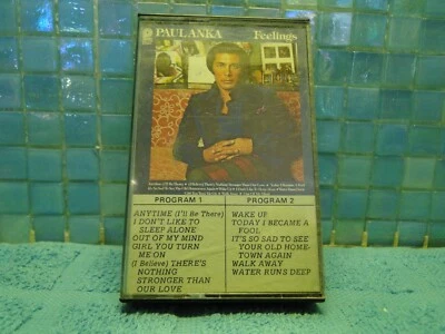 Paul Anka Feelings Cassette Tape TESTED IMPORT -EXTRA TAPES SHIP FREE - Image 1 of 3