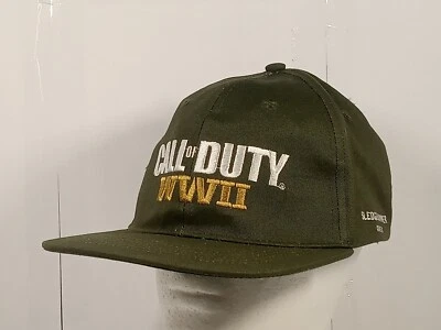 Gorra de béisbol Call Of Duty Segunda Guerra Mundial Snap Back mazo videojuego shooter Foto 1 de 4