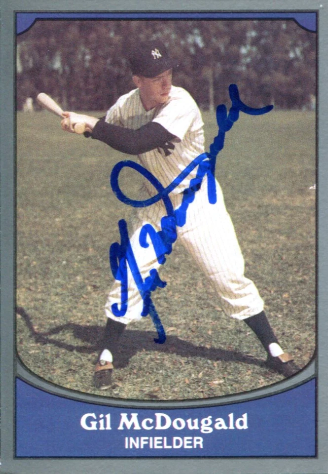 Gil McDougald Autographed 1990 Pacific Card #94 - Image 1 of 1