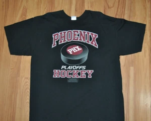 t-shirt xlarge phoenix coyote nhl hockey playoffs 25 inches pit to pit - Picture 1 of 3