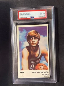 1972 Icee Bear  Pete Maravich grade 6 - Picture 1 of 2