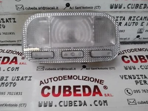 Plafoniera interna luce abitacolo Peugeot 307 2006 9680713880 - Imagen 1 de 3