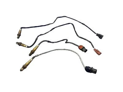 Audi R8 2012 aguas arriba aguas abajo izquierda derecha O2 sensor de oxígeno conjunto de 4 OEM Foto 1 de 4