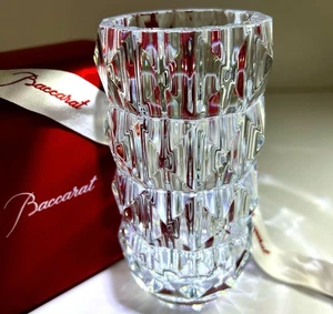 Baccarat Louxor Flower Vase 15cm (5.9in) with Box, Used, Crystal, Japan Version - Picture 1 of 17