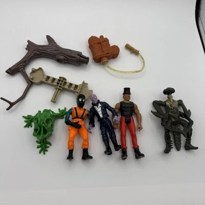 Lote de figuras Kenner Swamp Thing años 90 de colección con accesorios juguetes Foto 1 de 4