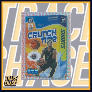 2024-25 Panini Donruss Euroleague Basketball TJ Shorts Crunch Time 23/25 #20 - Picture 1 of 3