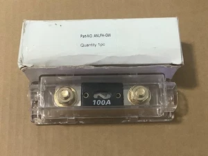 NEW Q POWER ANLFH-GH FUSE HOLDER WITH 100 AMPS FUSE - Picture 1 of 5