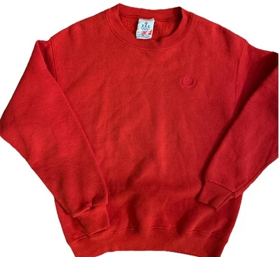 Vintage USA Olympics Sweatshirt Kids 14-16 Large Red Made in USA 1990s Basic - Image 1 of 4