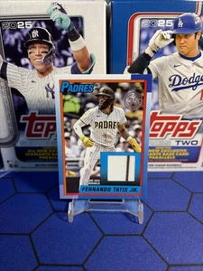 2025 Topps Update 1990 Topps Relics Jersey 90RU-FT Fernando Tatis Jr., San Diego - Bild 1 von 2