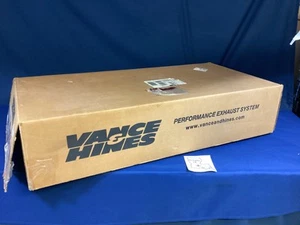 Vance & Hines 09-16 H-D Power Duals Head Pipes Black Shields 46832 1802-0320 * - Picture 1 of 3