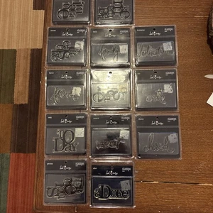 HEIDI SWAPP ~ Clear Acrylic Stamp Lot & Acrylic Block-13 Stamps Total. - Picture 1 of 7